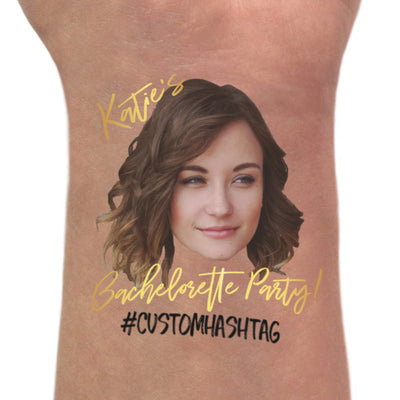 Gold Script Bachelorette Face