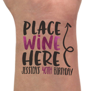 Place Wine Here Birthday