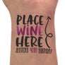 Place Wine Here Birthday