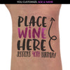Place Wine Here Birthday