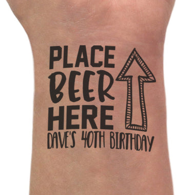 Place Beer Here Birthday