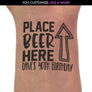 Place Beer Here Birthday