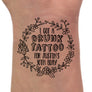I Got a Drunk Tattoo Birthday