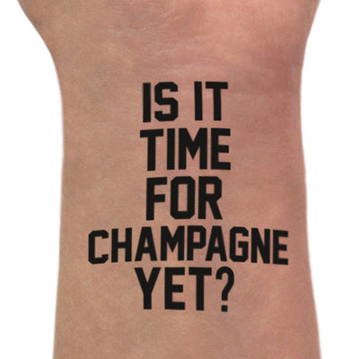 Is It Time For Champagne Yet?