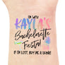 Bold Watercolor Bachelorette Fiesta