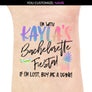 Bold Watercolor Bachelorette Fiesta