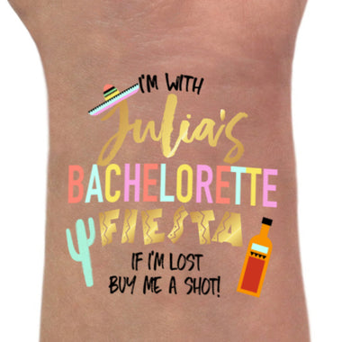 Gold Bachelorette Fiesta