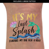 Last Splash Watercolor Bachelorette