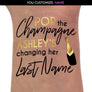 Pop the Champagne Bachelorette