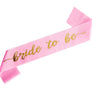 Bride to Be Sash
